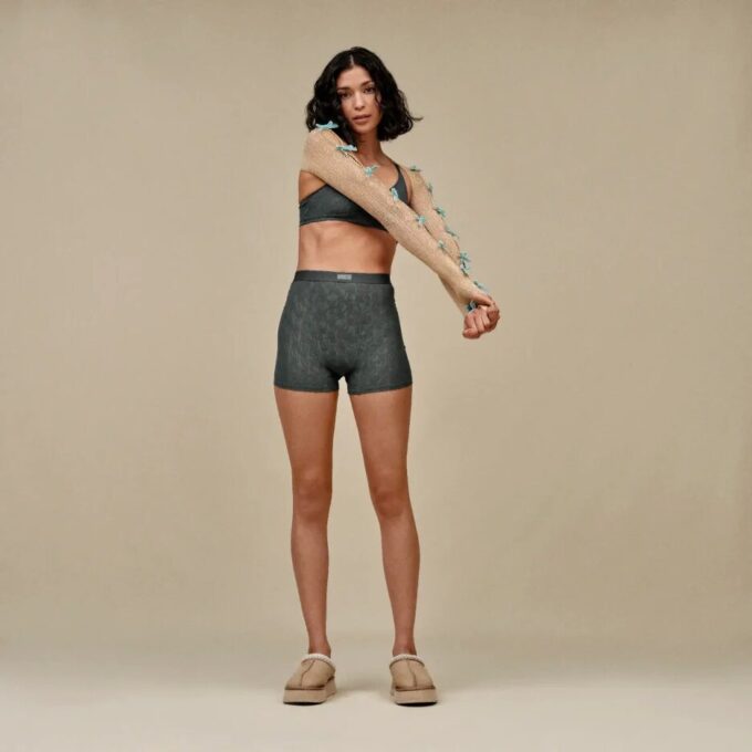 Alexiah Boy Short Mesh