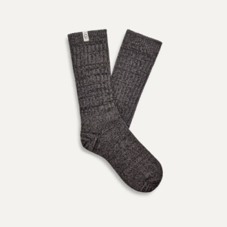 Gerippte, locker sitzende Socken