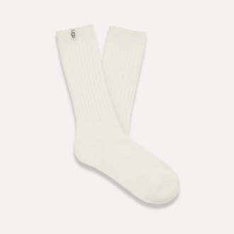 Gerippte, locker sitzende Socken