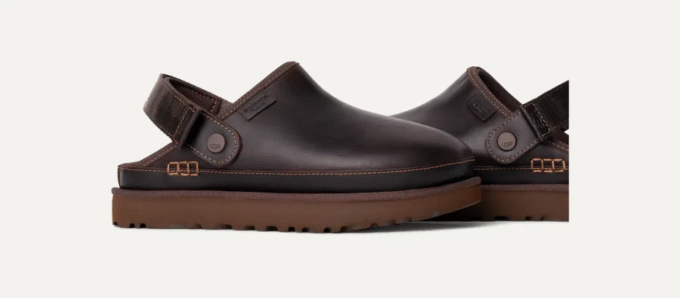 Goldenstar Clog Leder Regen Goldenstar Clog Leder Regen