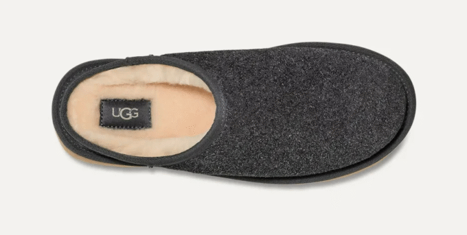 Klassisches Slip-On-Wildleder aus zotteligem Material Klassisches Slip-On-Wildleder aus zotteligem Material