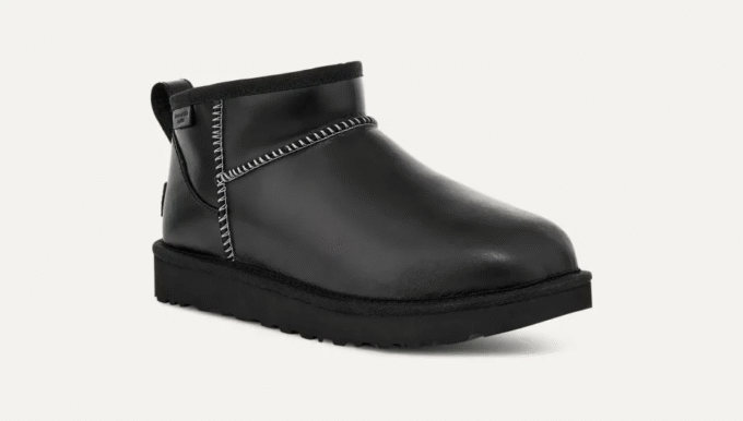 Klassisches Ultra Mini Leder Regen