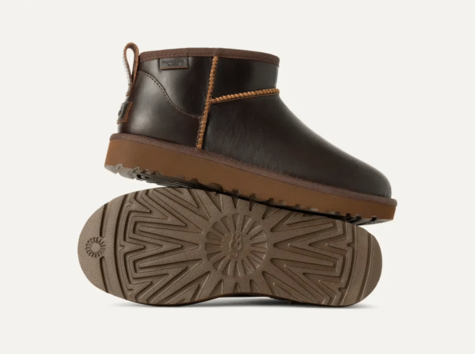 Klassisches Ultra Mini Leder Regen