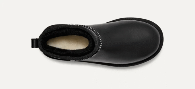 Klassisches Ultra Mini Leder Regen