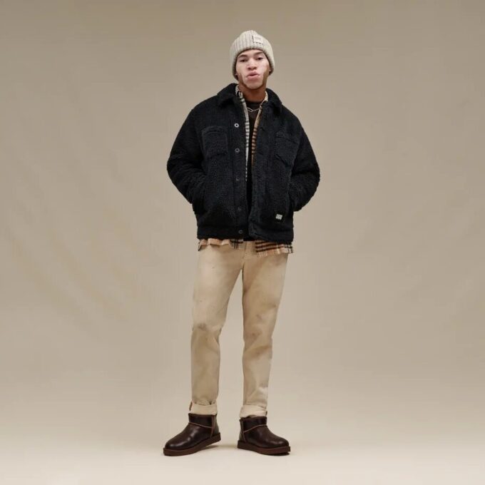 Klassisches Ultra Mini Leder Regen Klassisches Ultra Mini Leder Regen