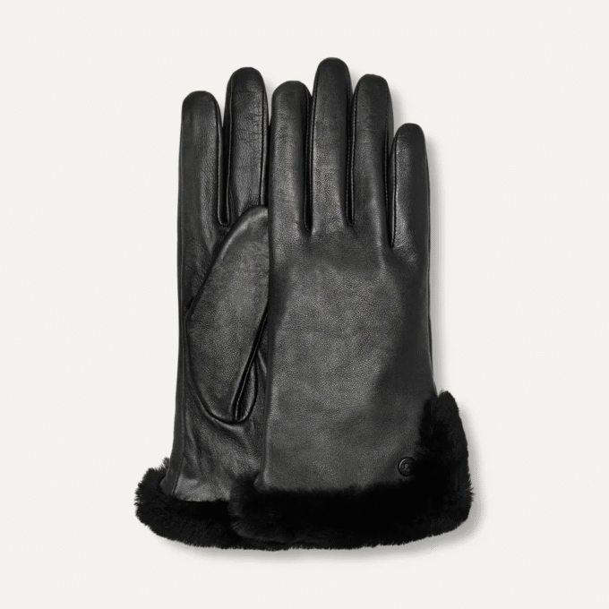 Leder-Schafsfell-Belüftungshandschuh