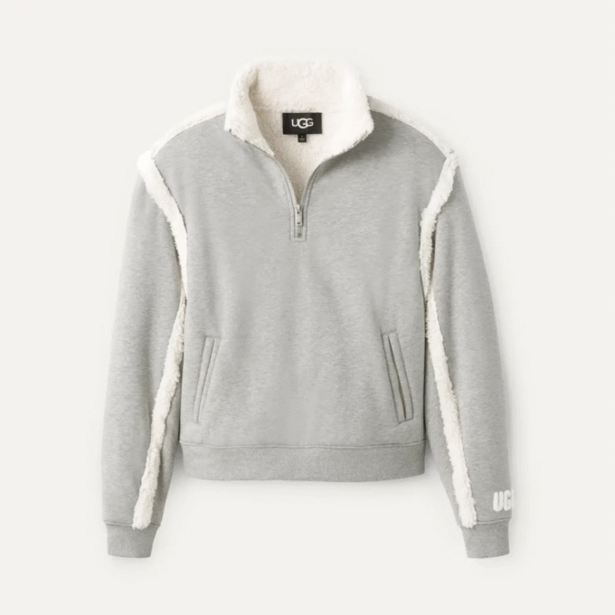 Lydi Fleecejacke mit halbem Reißverschluss Lydi Fleecejacke mit halbem Reißverschluss