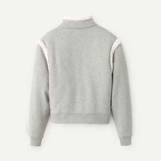 Lydi Fleecejacke mit halbem Reißverschluss