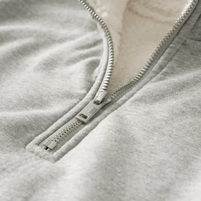 Lydi Fleecejacke mit halbem Reißverschluss Lydi Fleecejacke mit halbem Reißverschluss