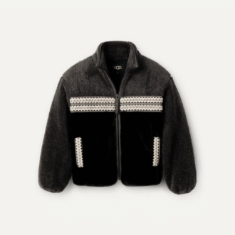 Marlene Sherpa Jacke Heritage Braid