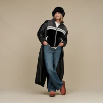 Marlene Sherpa Jacke Heritage Braid