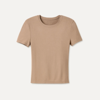 Miriam Baby Tee Rib