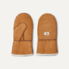 Schaffellhandschuh mit Ziernähten Schaffellhandschuh mit Ziernähten