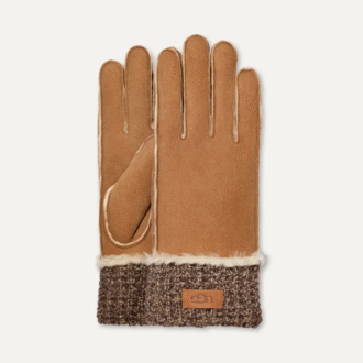 Strickhandschuh aus Schaffell