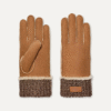 Strickhandschuh aus Schaffell Strickhandschuh aus Schaffell
