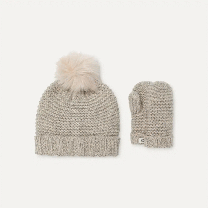 Strickset aus Fäustlingen und Mütze Strickset aus Fäustlingen und Mütze