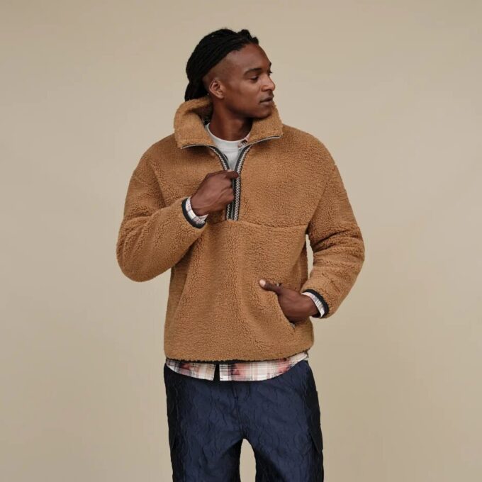 UGGbraid Half Zip